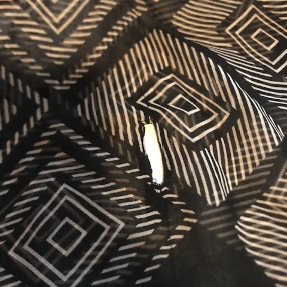 Bebe Split Shoulder Flowy Blouse - image 5